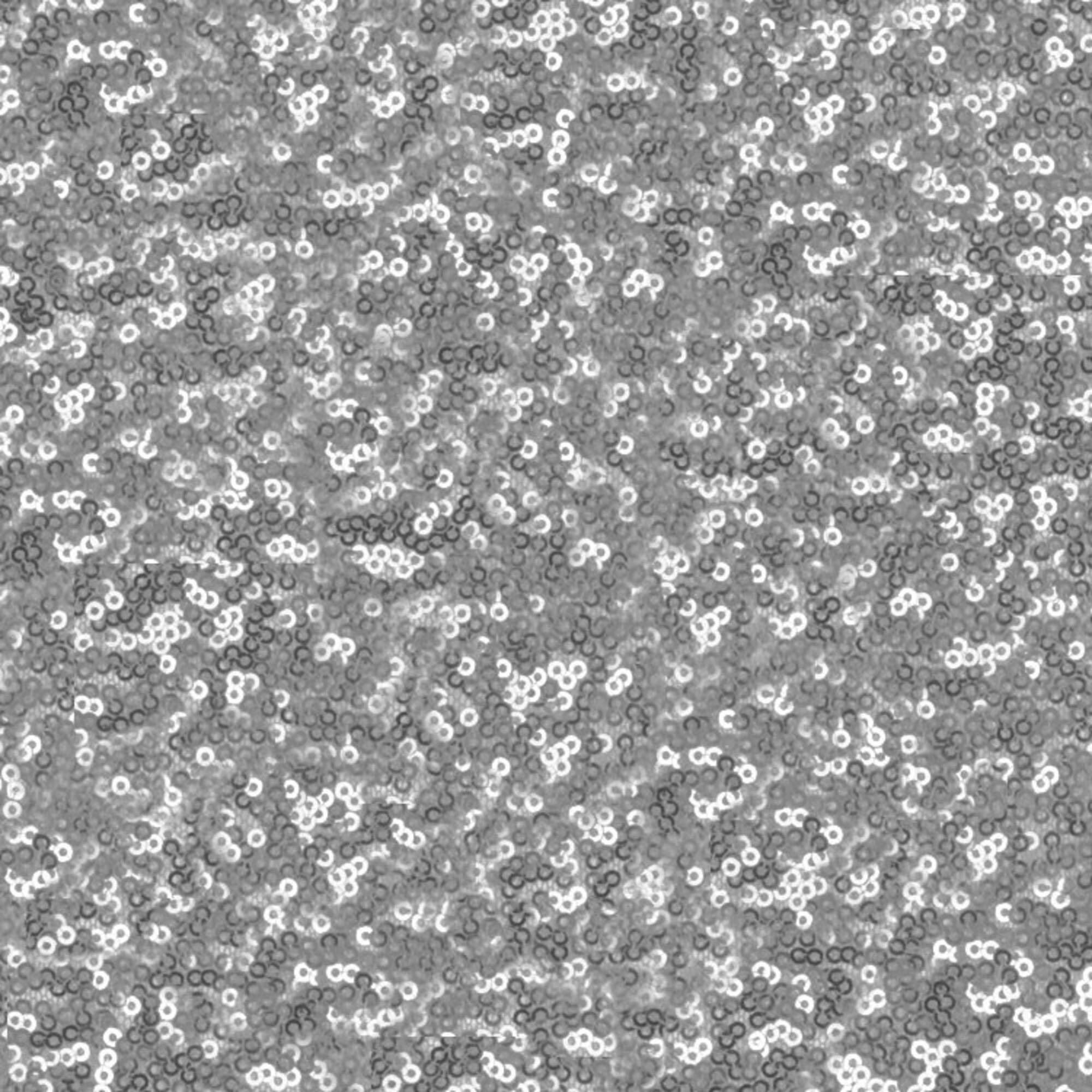 Silver Glitz Sequin